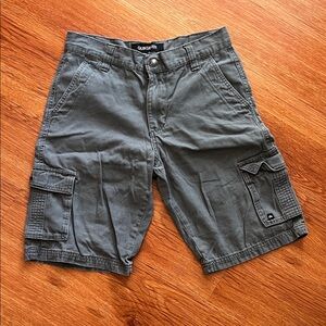 Quiksilver Gray Cargo Shorts for Men